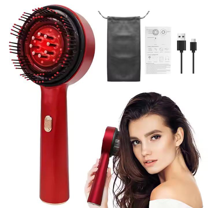 Head Massager with Oil Application